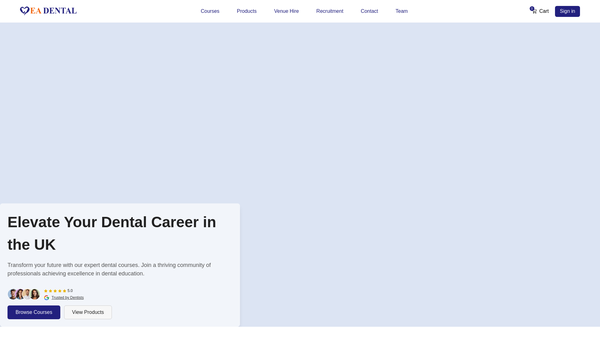 Screenshot of the Seeders website