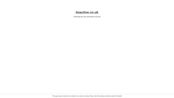 Screenshot of the Tonbridge And Malling Leisure Trust website
