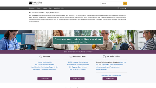 Screenshot of the Queen Elizabeth Ii Playing Field Westcott website