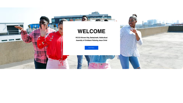 Screenshot of the The Redeemed Christian Church Of God, Winners Way Bexleyheath website