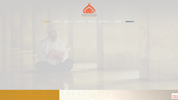 Screenshot of the Mec Foundation UK website
