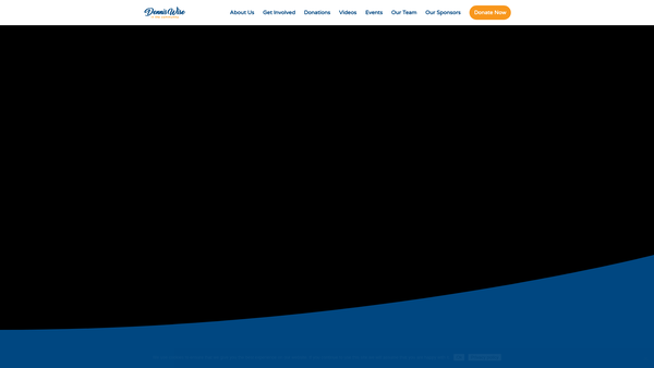 Screenshot of the Dennis Wise In The Community website