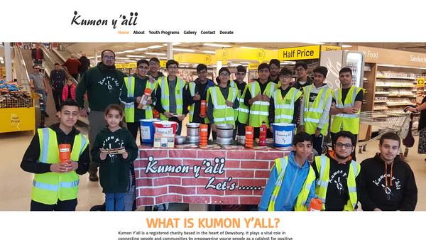 Screenshot of the Kumon Y'all website