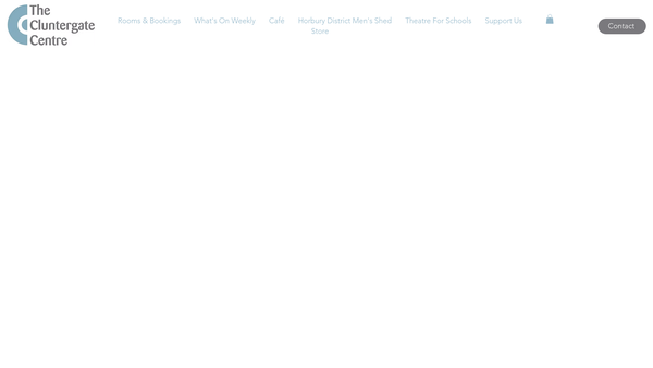 Screenshot of the Horbury Community Centre Trust website