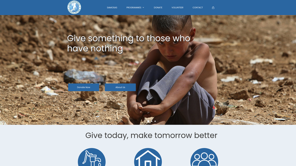 Screenshot of the Empowering Communities website