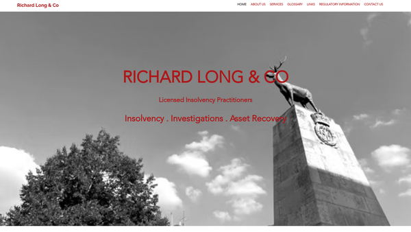 Screenshot of the Moorlands Home Link website