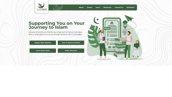 Screenshot of the Re-Enlighten website