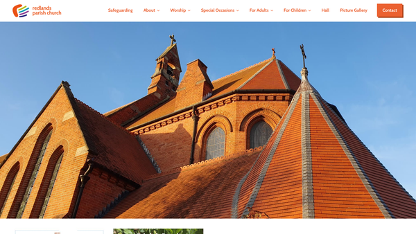 Screenshot of the The Parochial Church Council Of The Ecclesiastical Parish Of St Luke With St Bartholomew, Reading website