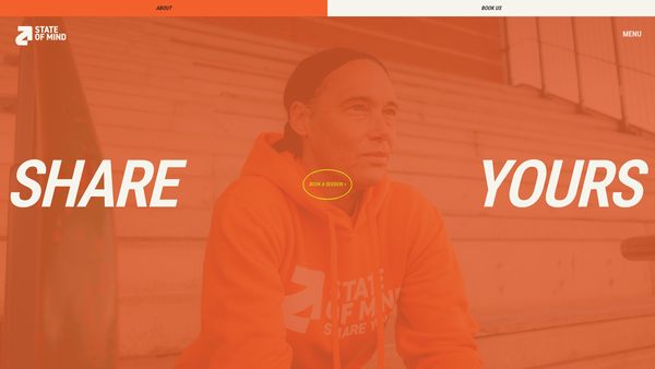 Screenshot of the State Of Mind Sport website