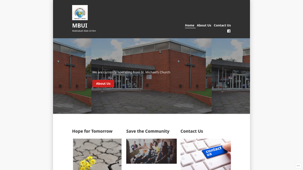 Screenshot of the Maktabah Bab-Ul-Ilm Ltd website