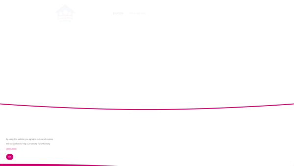 Screenshot of the One Roof Leicester website