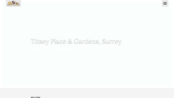 Screenshot of the The Titsey Foundation CIO website