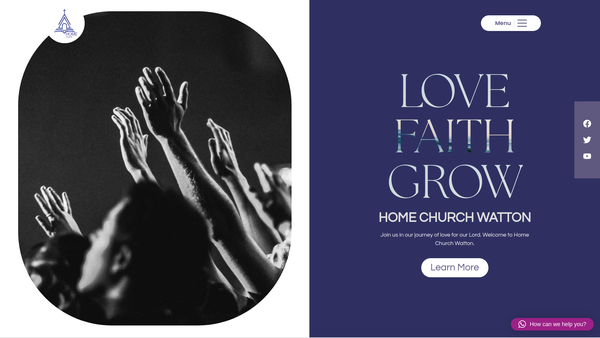 Screenshot of the River Ministries (Norfolk) website