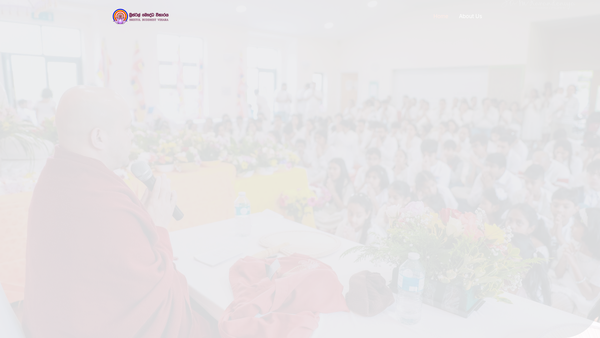 Screenshot of the Paramitha Community Development Foundation website