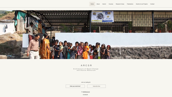 Screenshot of the The Water Trust (Arcsr) website