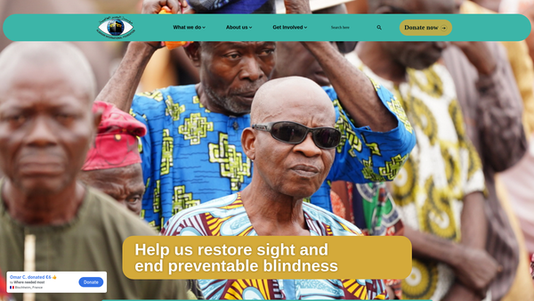 Screenshot of the Al Basar International Foundation website