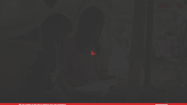 Screenshot of the Educate A Child - International website
