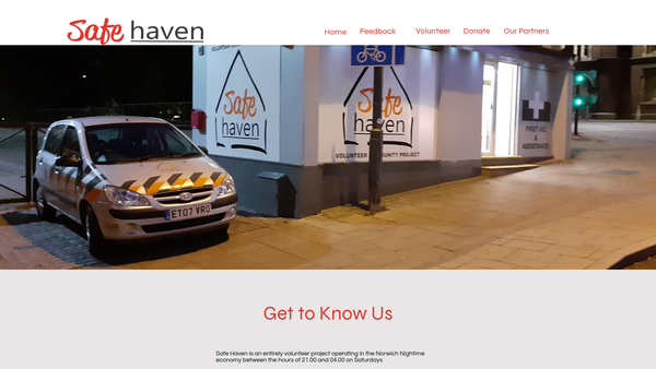 Screenshot of the City Response Centre website
