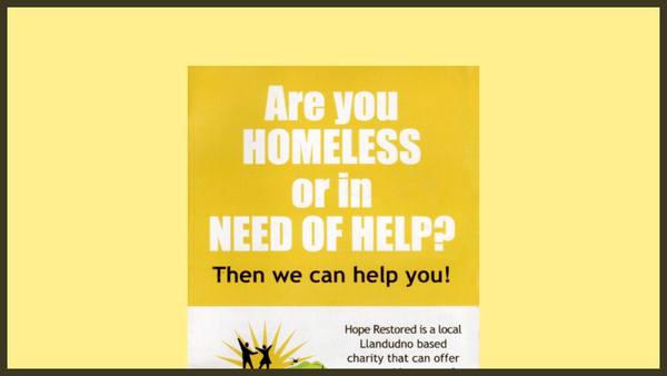 Screenshot of the Hope Restored website