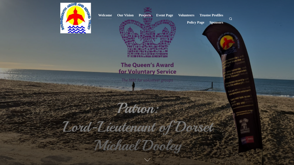 Screenshot of the Bournemouth Above And Beyond Trust website