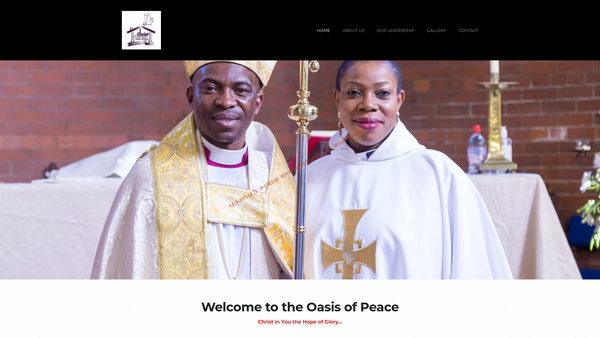 Screenshot of the Christhouse Bible Church website