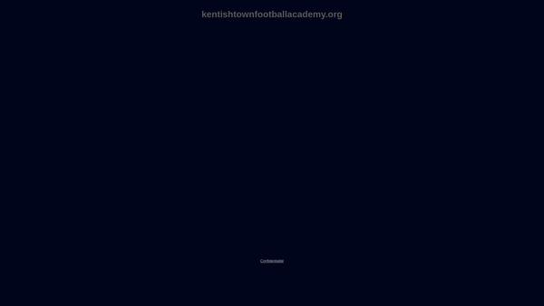 Screenshot of the Kentish Town Youth Football Trust website