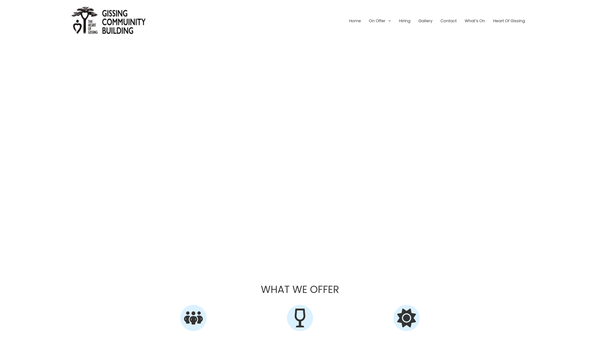 Screenshot of the Heart Of Gissing website
