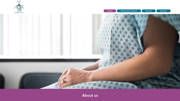 Screenshot of the Lynch Syndrome UK website