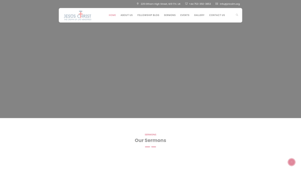 Screenshot of the Jesus Christ The Crown Of Life Ministries website
