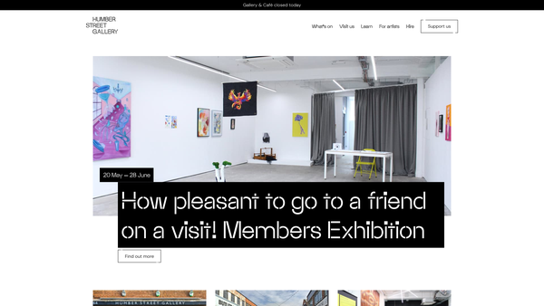 Screenshot of the Absolutely Cultured Limited website