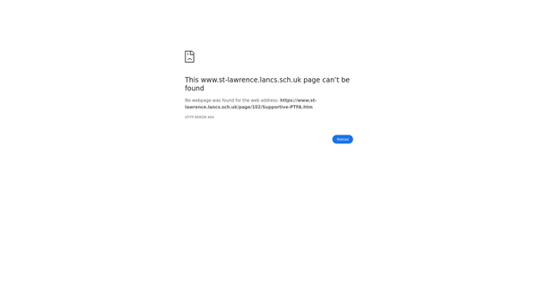 Screenshot of the Barton St Lawrence PTFA website