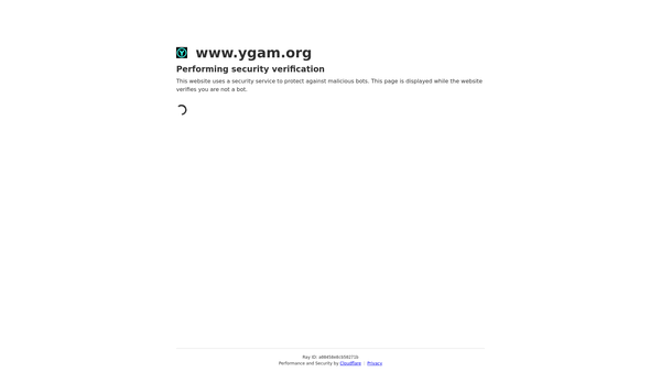 Screenshot of the Young Gamers And Gamblers Education Trust website