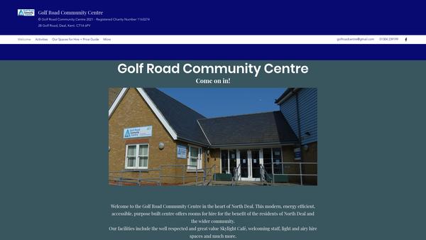 Screenshot of the North Deal Community Company CIO website