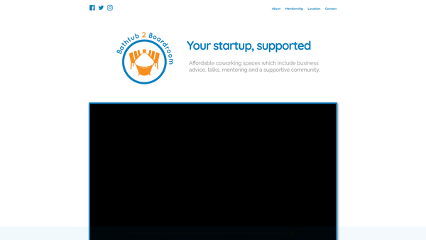 Screenshot of the Bathtub 2 Boardroom Limited website