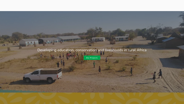 Screenshot of the Iafrica Foundation website