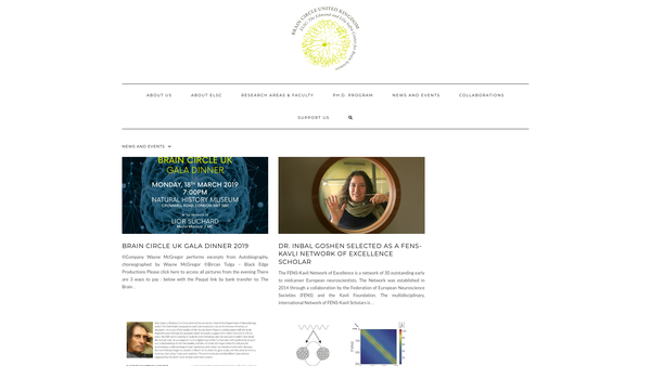 Screenshot of the Brain Circle UK website