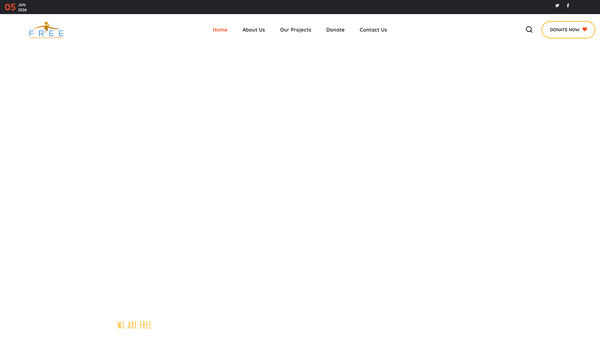 Screenshot of the Foundation For Refugee Economic Empowerment website