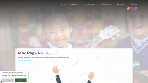 Screenshot of the Leopold PTFA website