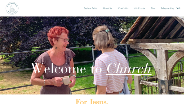 Screenshot of the The Parochial Church Council Of The Ecclesiastical Parish Of Alfold And Loxwood website