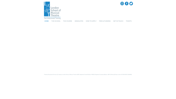 Screenshot of the Theatrical Educational Services Limited website