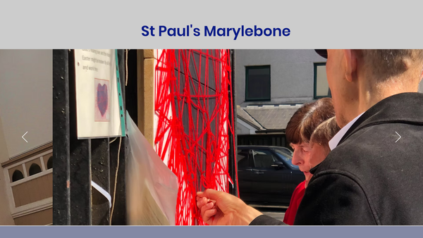 Screenshot of the The Parochial Church Council Of The Ecclesiastical Parish Of St. Paul's, St. Marylebone website