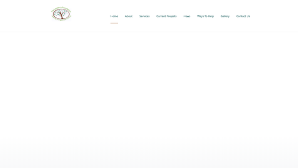Screenshot of the The Layberry Foundation website