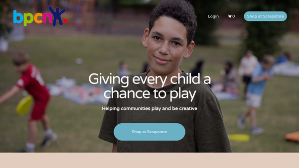 Screenshot of the Birmingham Playcare Network website