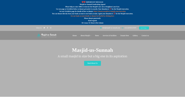 Screenshot of the Leicester Community Assist website