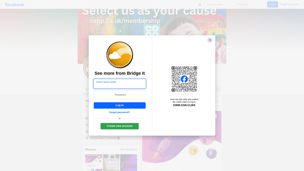 Screenshot of the Bridge IT website
