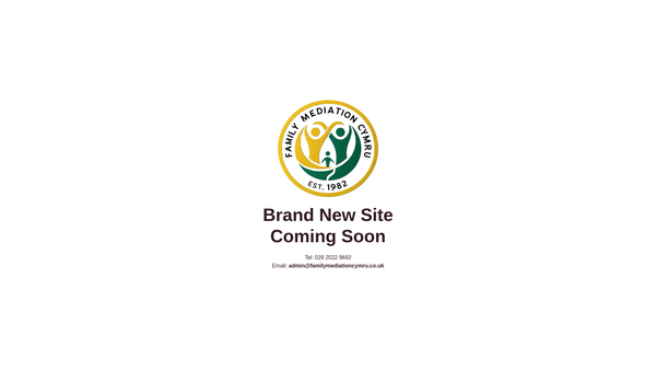 Screenshot of the Family Mediation Cymru website