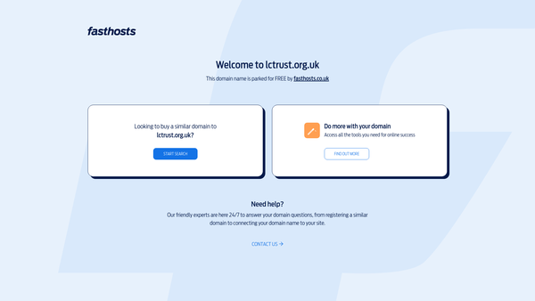 Screenshot of the The Lancaster Canal Trust website