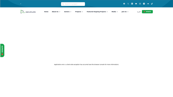 Screenshot of the Sadagaat Ltd website
