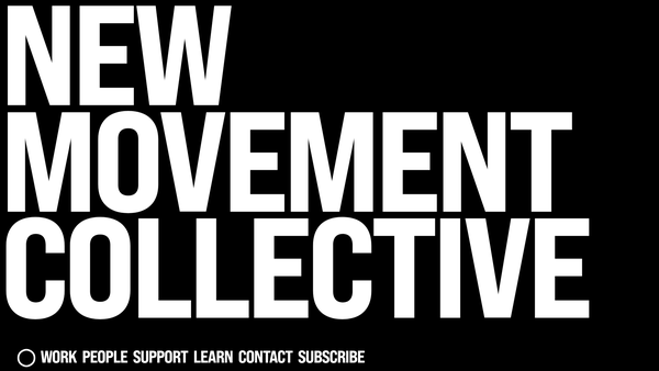 Screenshot of the New Movement Collective website