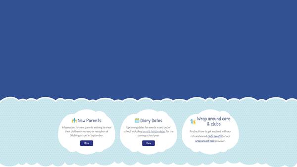 Screenshot of the Fpta Of Ditchling Primary School website